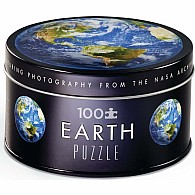 100 pc Tin NASA Puzzles - Earth
