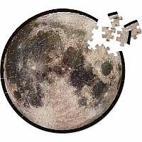  100 pc Tin NASA Puzzles - Moon