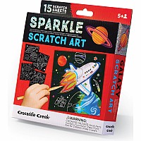 Sparkle Scratch Art - Space Explorer 