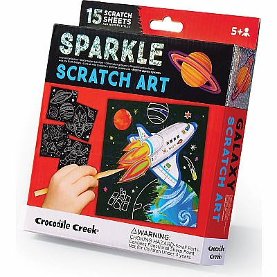 Sparkle Scratch Art - Space Explorer 