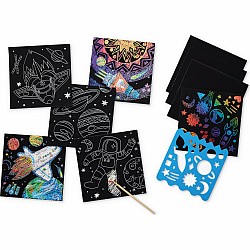 Sparkle Scratch Art, Space Explorer 