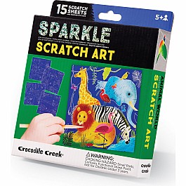 Sparkle Scratch Art - Animal World