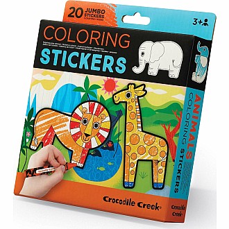 Animal Coloring Stickers