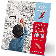 Giant Coloring Poster - Day at the Aquarium