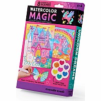 Watercolor Magic Unicorn Dreams
