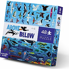 48-pc Above & Below Puzzle - Sea and Sky