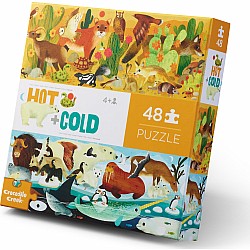 48pc Opposites Puzzle - Hot & Cold