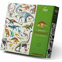 750-pc Puzzle - World of - Dinosaurs