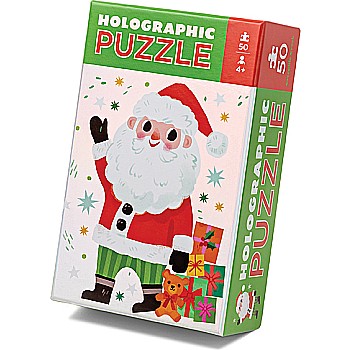 50 Pc Holographic - Santa