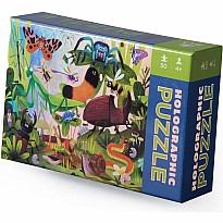 50 Pc Holographic - Backyard Bugs