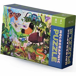 50 Pc Holographic - Backyard Bugs