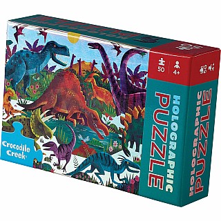 50 Pc HoloPuzzle - Dinosaurs