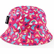 Garden Bucket Hat - Butterfly Rainbow