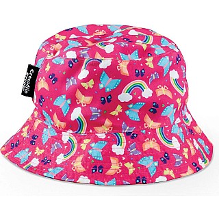 Garden Bucket Hat - Butterfly Rainbow