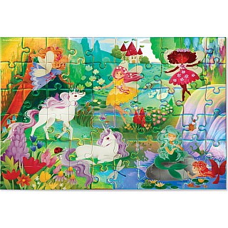 60-pc Holographic Puzzle - Magical Friends