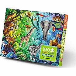 Crocodile Creek "Jungle Paradise" (100 Pc Holographic Puzzle)