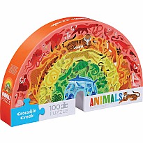 100 Pc Puzzles/Rainbow Animals