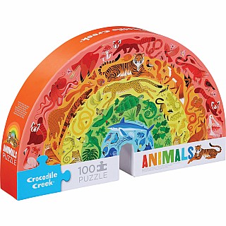 100 Pc Puzzles/Rainbow Animals