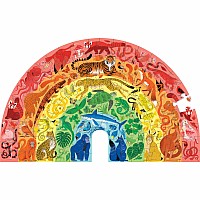  100 Pc Puzzles/Rainbow Animals