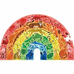 100 Pc Puzzles/Rainbow Animals