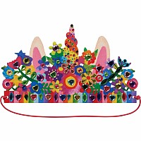 Jewel Art Crowns - Unicorn Flowers