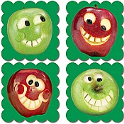 Photo Fruit Scratch 'n Sniff Stickers Apple