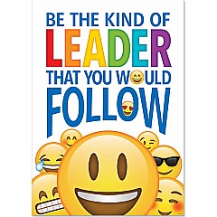 Be The Kind Of Leader... Emoji Fun Inspire U Poster