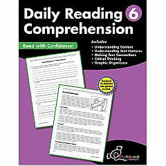 Daily Reading Comprehension Grade 6 Chalkboard Workbook