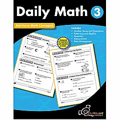 Daily Math Grade 3 Chalkboard Workbook