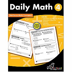 Daily Math Grade 4 Chalkboard Workbook