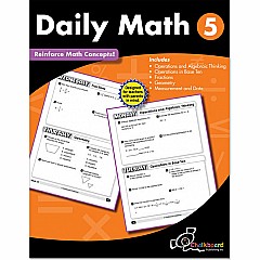 Daily Math Grade 5 Chalkboard Workbook