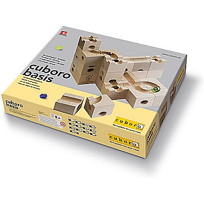 Cuboro Basis Block-and-marble Run Toy 30 Piece Set