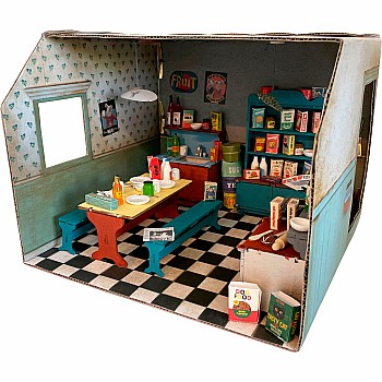 Sam & Julia Cardboard Room, Shop