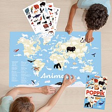 Animals Of The World Sticker Poster