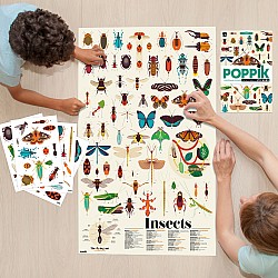 Discovery Poster, Insects (with Stickers!)