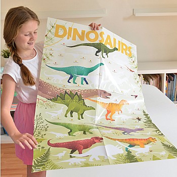 Dinosaurs Sticker Poster