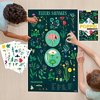 Poppik stickers poster -  Botanic