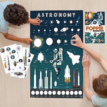 Discovery Poster, Astronomy (with Stickers!)