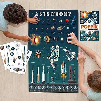 Discovery Poster, Astronomy (with Stickers!)