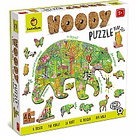 48 pc Woody Puzzle - Forest