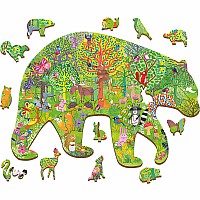   48 pc Woody Puzzle - Forest