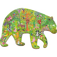   48 pc Woody Puzzle - Forest