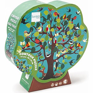 Contour Puzzle Bird Tree 58 pcs