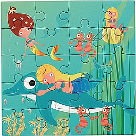 Magnetic Puzzle Book Mermaid