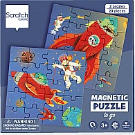 20 pc Magnetic Puzzle Book Space