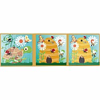   20 pc Magnetic Puzzle Book To Go - Garden