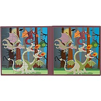  20 pc Magnetic Puzzle Book To Go - Dragons