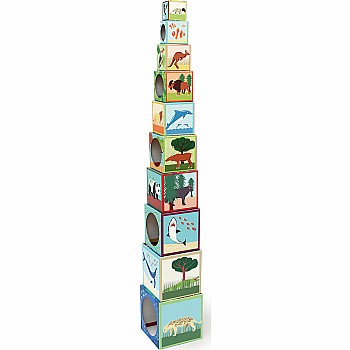 Stacking Tower, Animals Of The World