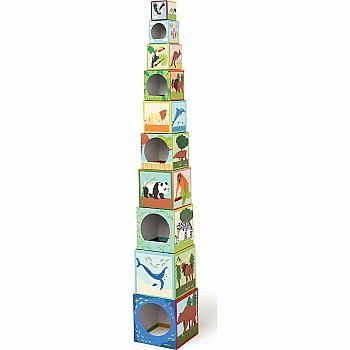 Stacking Tower, Animals Of The World