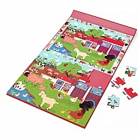   48 pc Magnetic Puzzle - Discovery Game - Farm